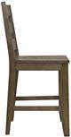 Jofran Inc. Sierrafina Cortado Rung Back Counter Stool-2