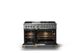 Viking® 5 Series 48" Stainless Steel Pro Style Dual Fuel (NG) Range with Brushed Brass Trim-1