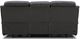 Liberty Furniture Bentley Graphite Gray Leather Dual Power Zero Gravity Reclining Sofa-3