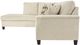 Signature Design by Ashley® Abinger 2-Piece Natural Left-Arm Facing Full Sleeper Sectional and Chaise-1
