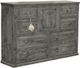 Million Dollar Rustic Econo Charcoal Gray Dresser-0