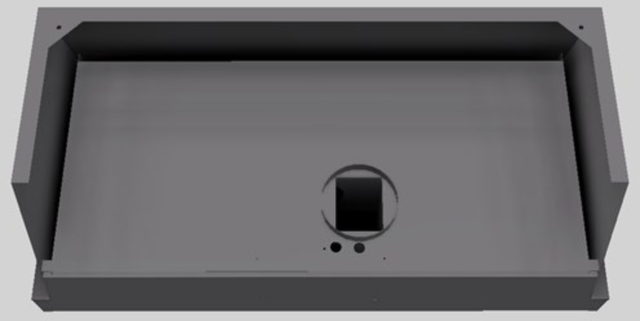 Vent-A-Hood® Designer Series 48" Gunsmoke Wall Mounted Range Hood-2