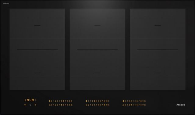 Miele 36" Black Induction Cooktop