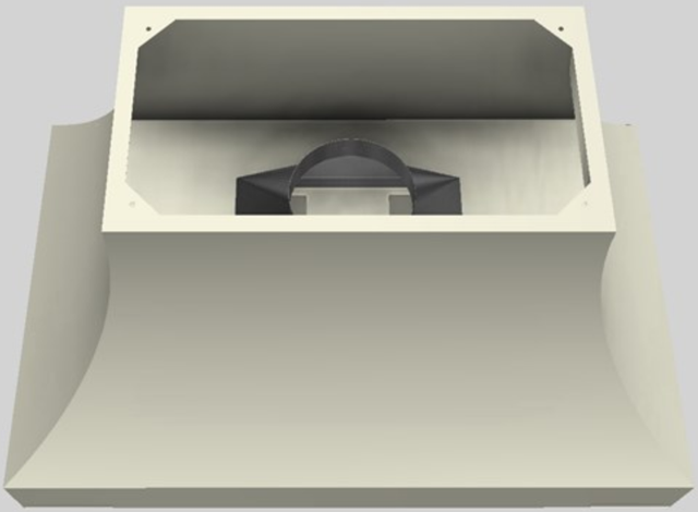 Vent-A-Hood® Designer Series 48" Biscuit Island Range Hood-2