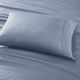 Olliix by Madison Park 525 Thread Count Blue King Cotton Rich Sheet Set-2
