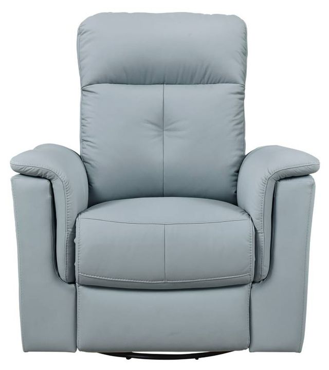 Homelegance® Bristow Blue Manual Swivel Glider Reclining Chair-2