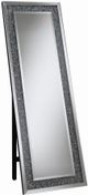 Coaster® Carisi Silver Standing Mirror with LED Lighting-0