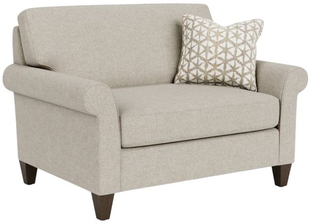 Flexsteel® Westside Silver Driftwood Chair and a Half-0