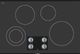 Bosch® 500 Series 30" Black Electric Cooktop without Frame-0