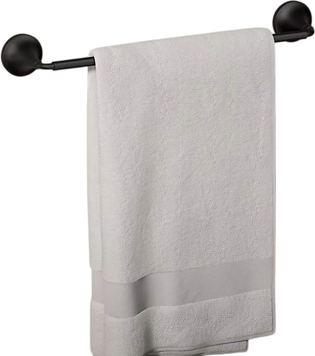 KOHLER® Tone™ Matte Black 18" Towel Bar-1