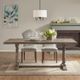 Olliix by Martha Stewart Tristan Natural and Grey Rectangular Dining Table-2