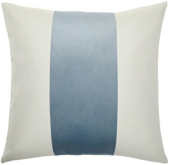 StyleCraft Dann Foley Lifestyle Blue/White 24"x24" Throw Pillow-0