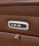 Signature Design by Ashley® Healy Pier Chocolate Leather Power Reclining Sofa with Adjustable Headrest-4