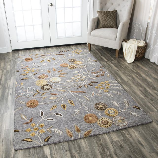 Rizzy Home Eden Harbor Multi 5' x 8' Rug-2