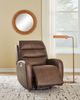 Signature Design by Ashley® Falloway Saddle Power Swivel Glider Recliner-3