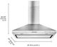 KitchenAid® 36'' Stainless Steel Wall Mounted Range Hood-1
