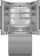 Thermador® Freedom® 36 in. 18.9 Cu. Ft. Stainless Steel Built In French Door Refrigerator-1