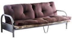 Furniture of America® Aksel Khaki and Brown Futon Mattress