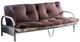 Furniture of America® Aksel Khaki and Brown Futon Mattress-0