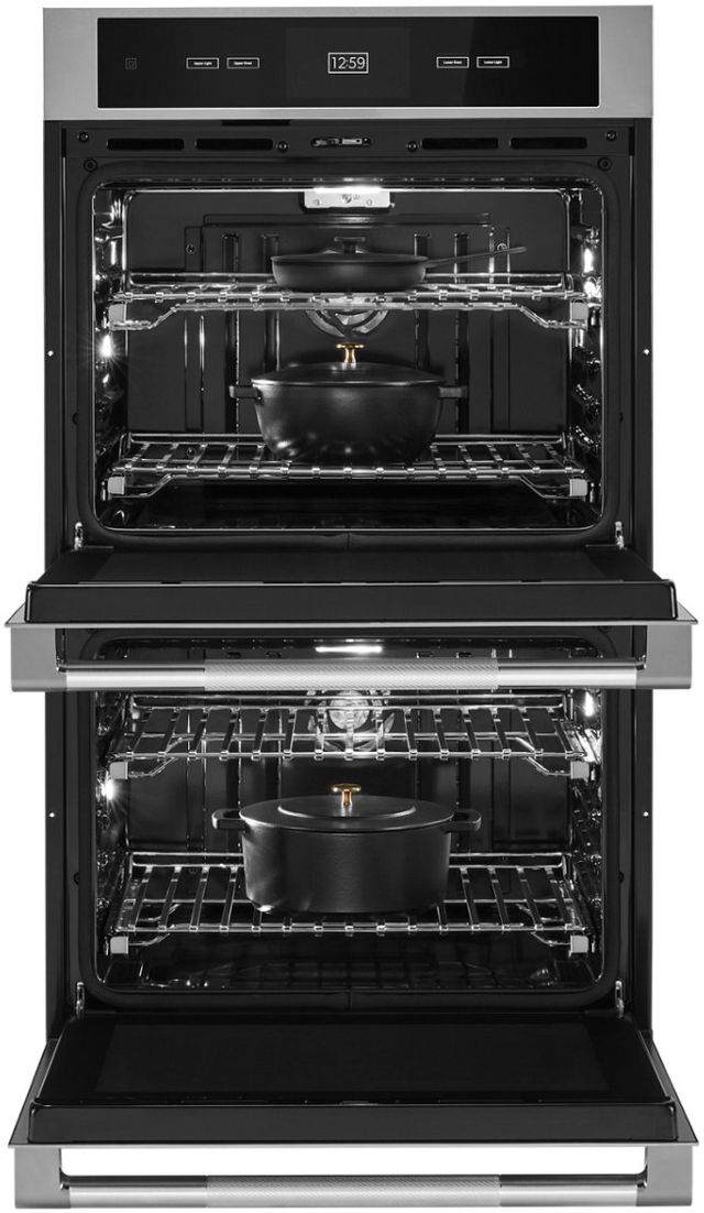JennAir® 30" Stainless Steel Built-In Double Electric Wall Oven-8