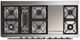 Ilve® Majestic III 60" White Pro Style Dual Fuel Liquid Propane Range with Triple Glass Door and Burnished Trim-3