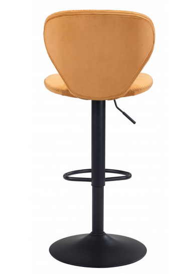 Zuo® Modern Salem Yellow Bar Chair-1