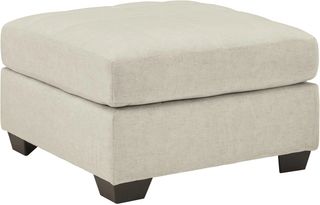 Benchcraft® Falkirk Parchment Oversized Accent Ottoman