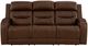 Signature Design by Ashley® Knightington Brown Power Reclining Sofa with Audio Seating-1