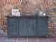 International Furniture Direct Capri Dark Blue Media Console-3