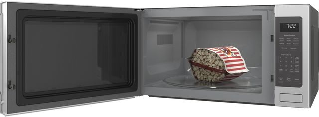 GE Profile™ 2.2 Cu. Ft. Stainless Steel Countertop Sensor Microwave-2
