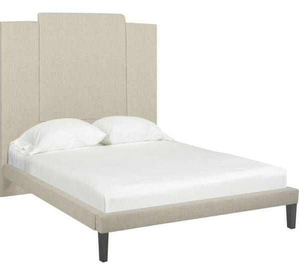 Parker Southern Sutton Bed Taupe Medium Height Bed-0