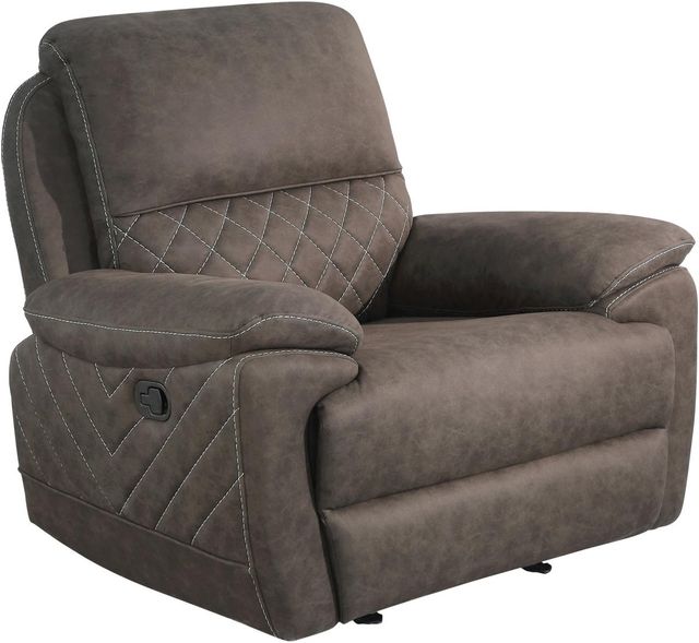 Coaster® Variel Taupe Glider Recliner-0