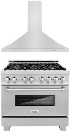 ZLINE 2 Piece Stainless Steel Kitchen Package