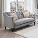 Furniture of America® Wilmette Gray Loveseat-1