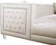 Meridian Furniture Moda 3-Piece Cream Upholstered U-Shape Double Chaise Sectional-4