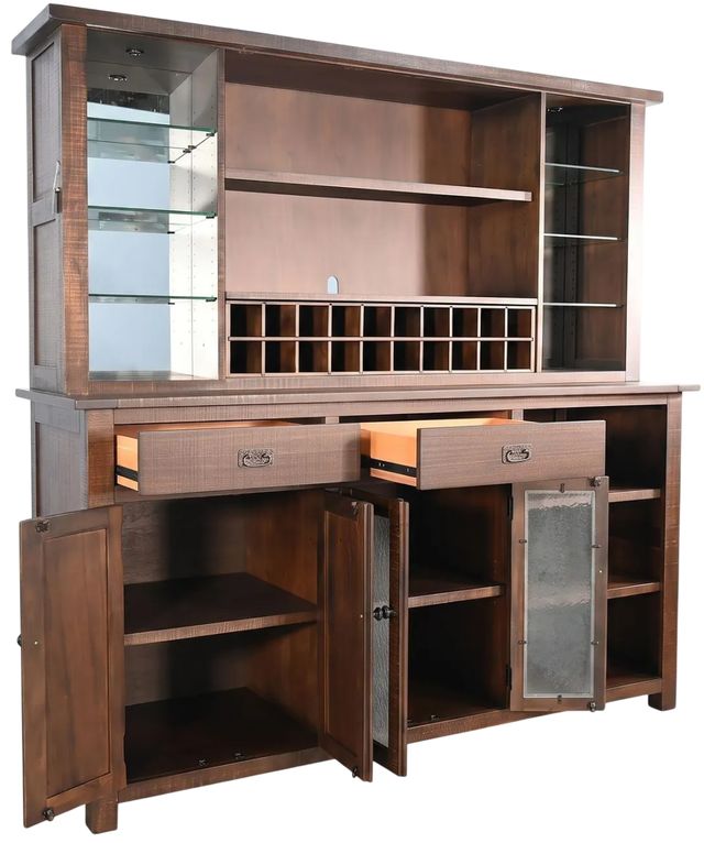 Sunny Designs™ Homestead Tobacco Leaf Hutch and Buffet-3