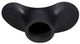 Moe's Home Collection Yumi Black Fiberglass Outdoor Coffee Table-5