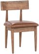 Classic Home Alvaro 2-Piece Golden Wheat Dining Chair Set-3