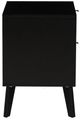 Powell® Claudette Black Nightstand-4