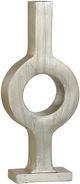 StyleCraft Norman Wyatt Jr Dahalia Champagne Silver/Gold Poly Vase-0