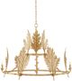 Currey & Company Bowthorpe Coco Cream Chandelier-2