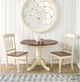 A-America® British Isles Merlot Dropleaf Table with Buttermilk Base-2
