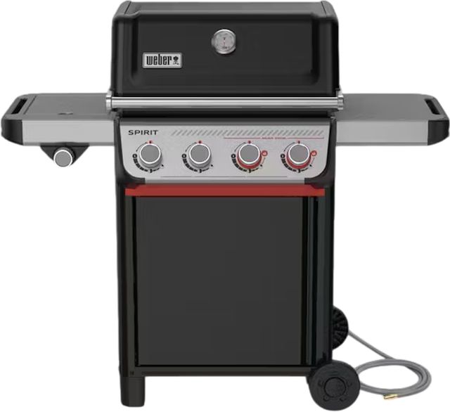 Weber® Spirit® E-435 4-Burner Black Freestanding Liquid Propane Grill-0