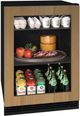 U-Line 1 Class 24" 5.7 Cu. Ft. Panel Ready Beverage Center-0