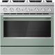 KitchenAid® 36" Cardamom 6 Burner Pro Style Dual Fuel Range with No Preheat Air Fry Mode-0