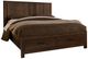 Vaughan-Bassett Lodge & Loft Dark Oak King Radius Poster Storage Bed-0