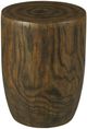 Hammary® Hidden Treasures Brown Oak Grain Drum End Table-0