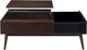 Elements International June Espresso Coffee Table-5