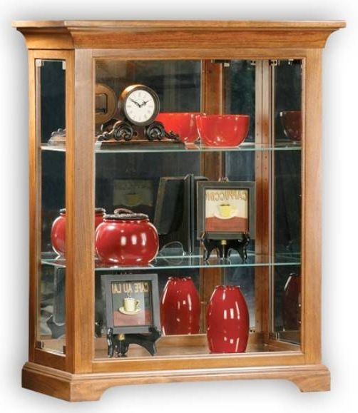 American Heartland Manufacturing Poplar Side-Entry Console Curio