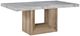 Global Furniture USA D02 7-Piece Beige/Natural Dining Set-4
